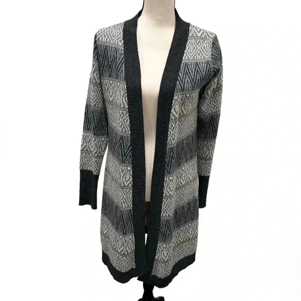 Berretti open front long cardigan